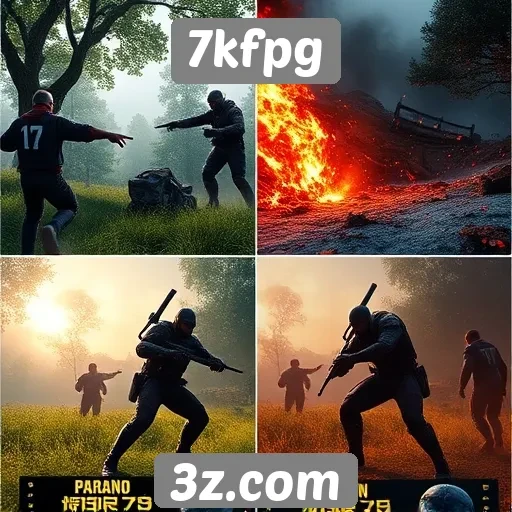 Comparativo de gráficos em jogos do 7kfpg